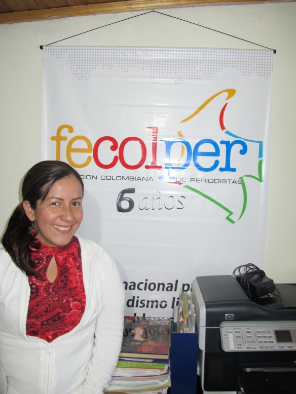Adriana Hurtado, ordförande för Fecolper
